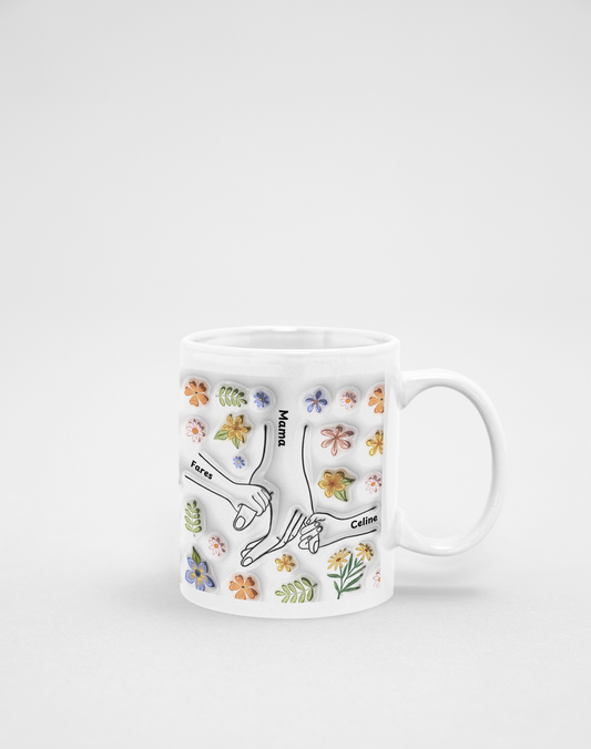 Hold My Hand, Hold My Heart mug