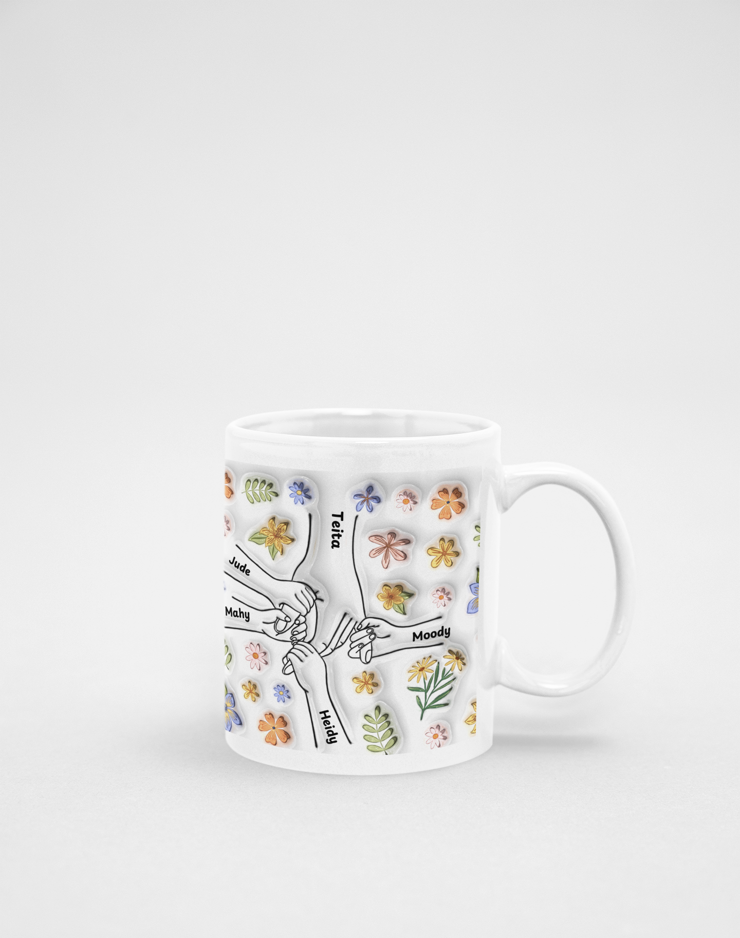 Hold My Hand, Hold My Heart mug