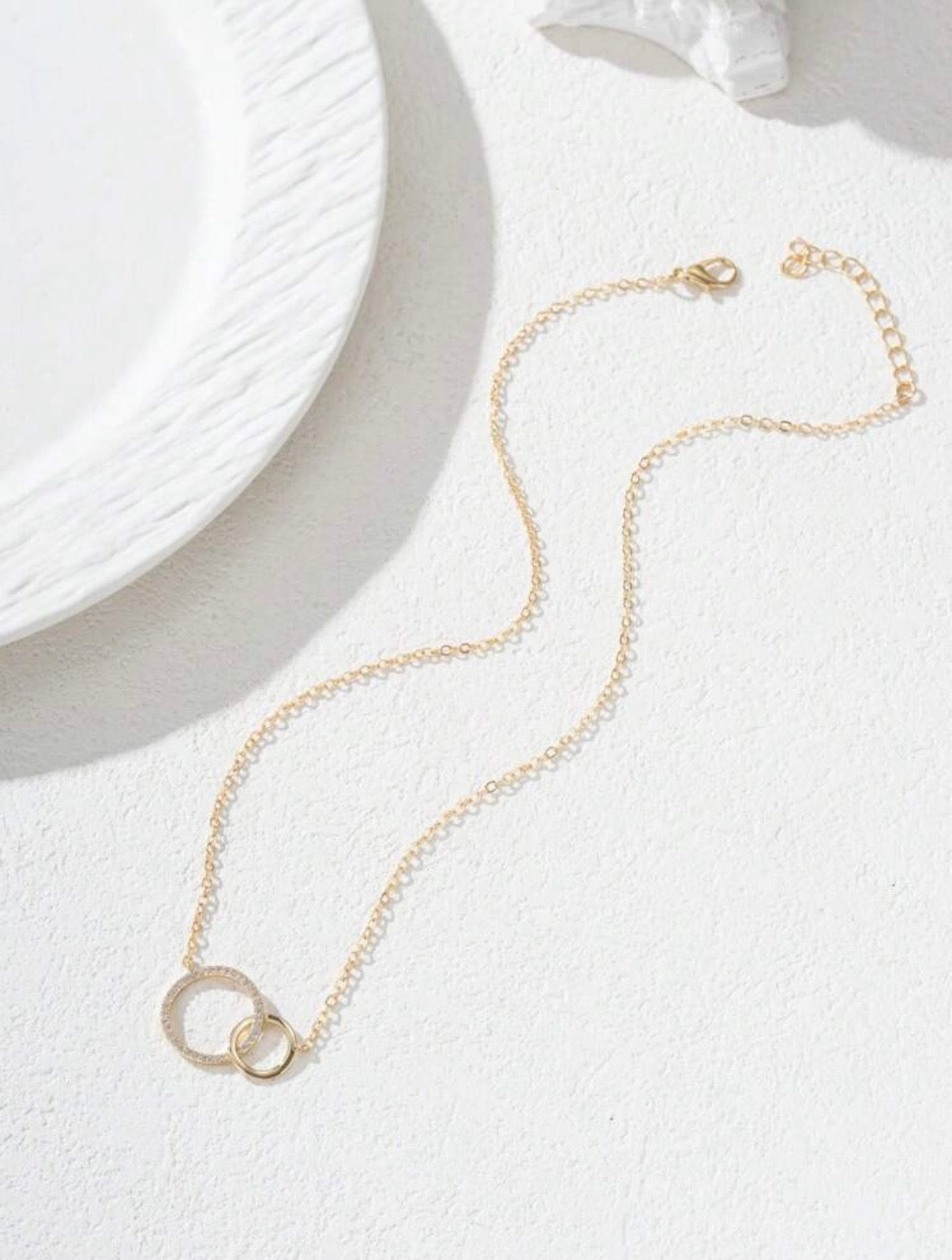 Mother and daughter necklace