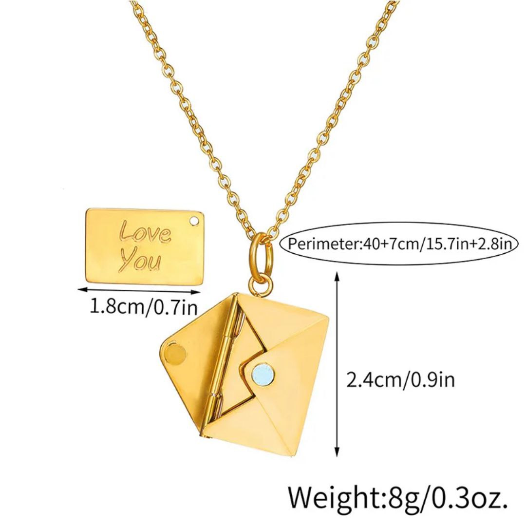 Envelope Necklace