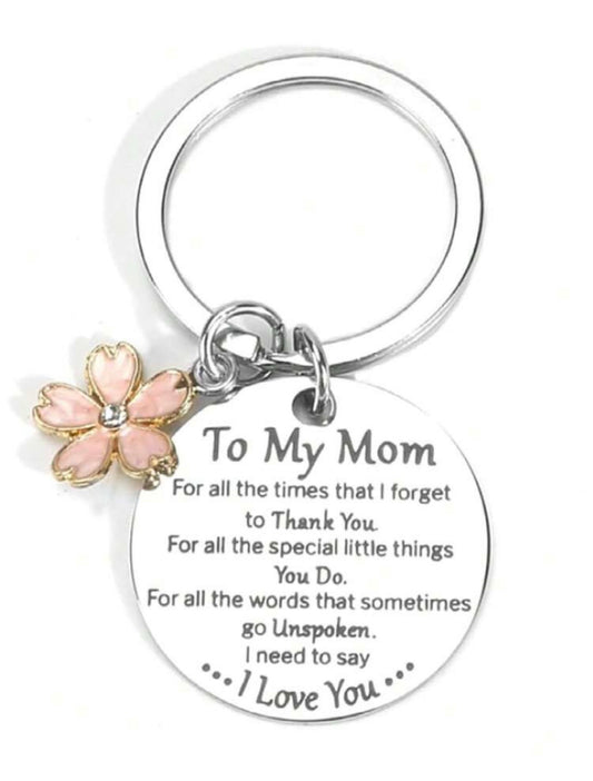 To my mom keychain
