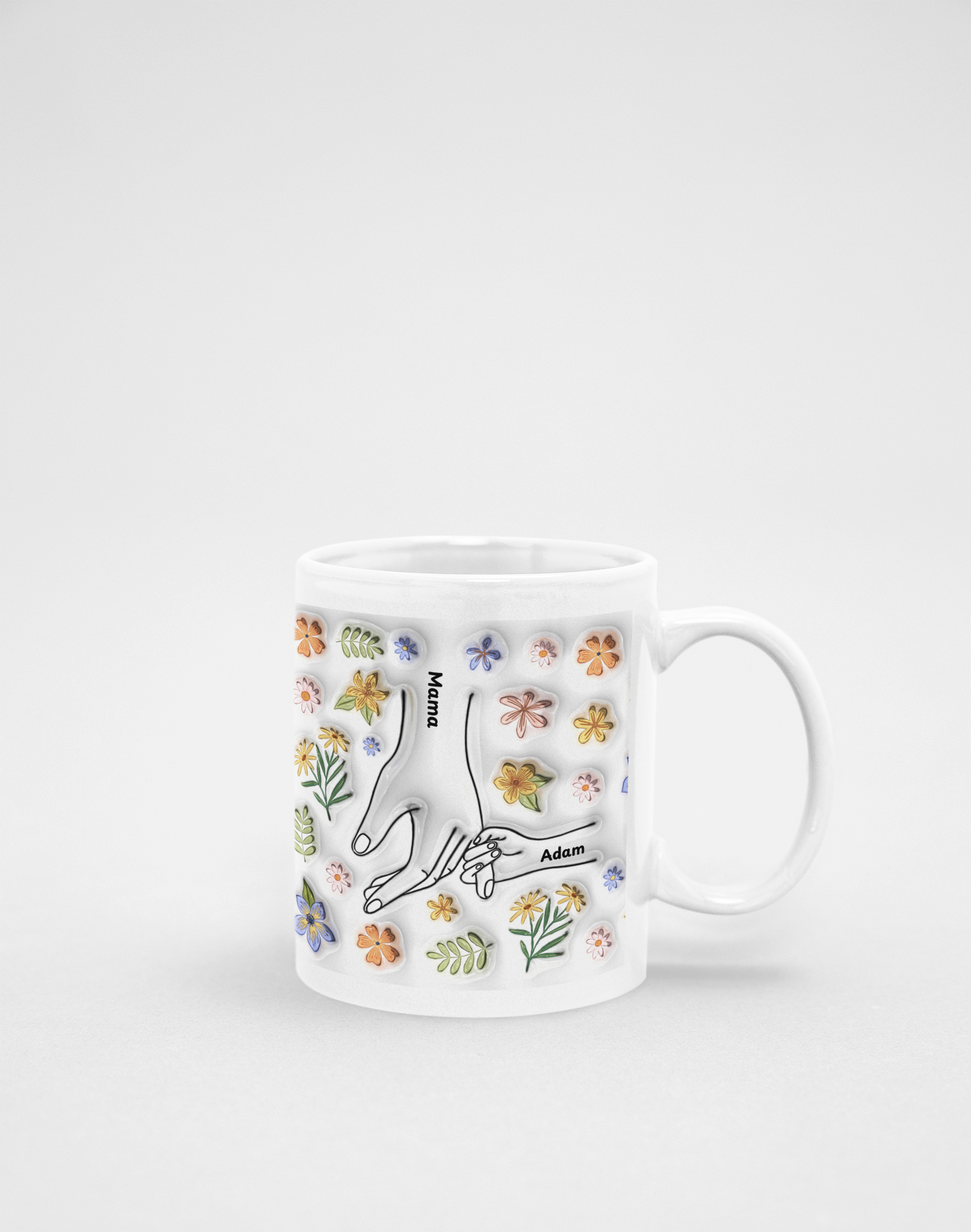 Hold My Hand, Hold My Heart mug