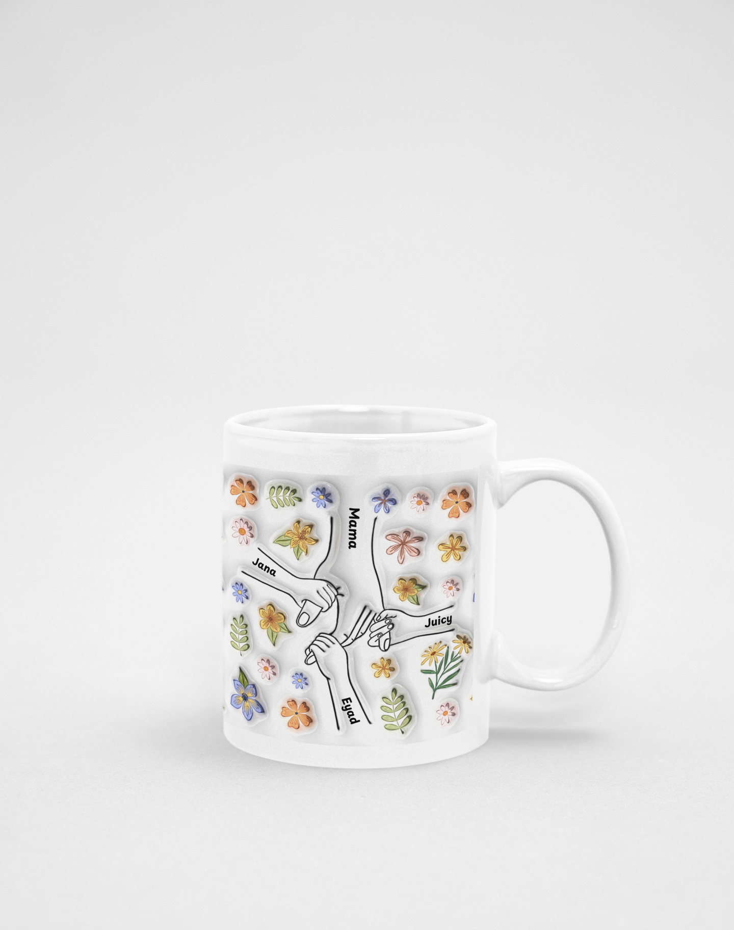 Hold My Hand, Hold My Heart mug