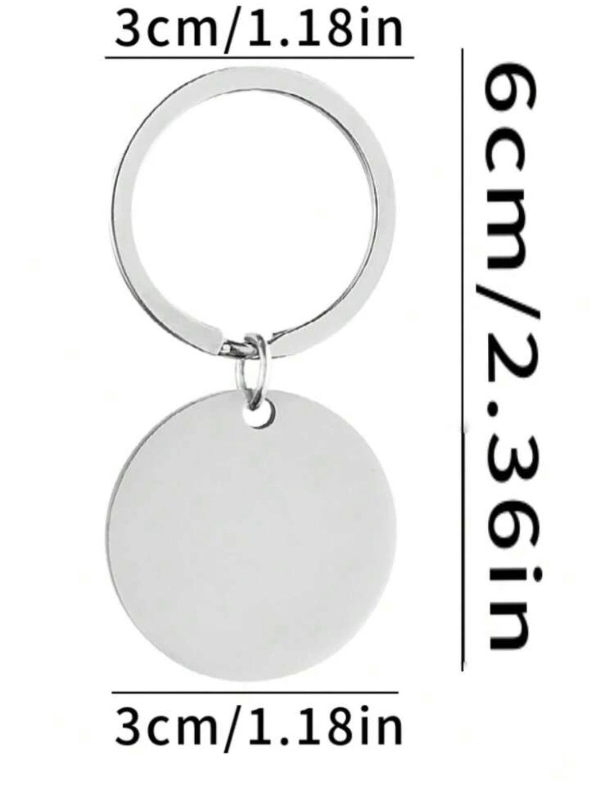 To my mom keychain