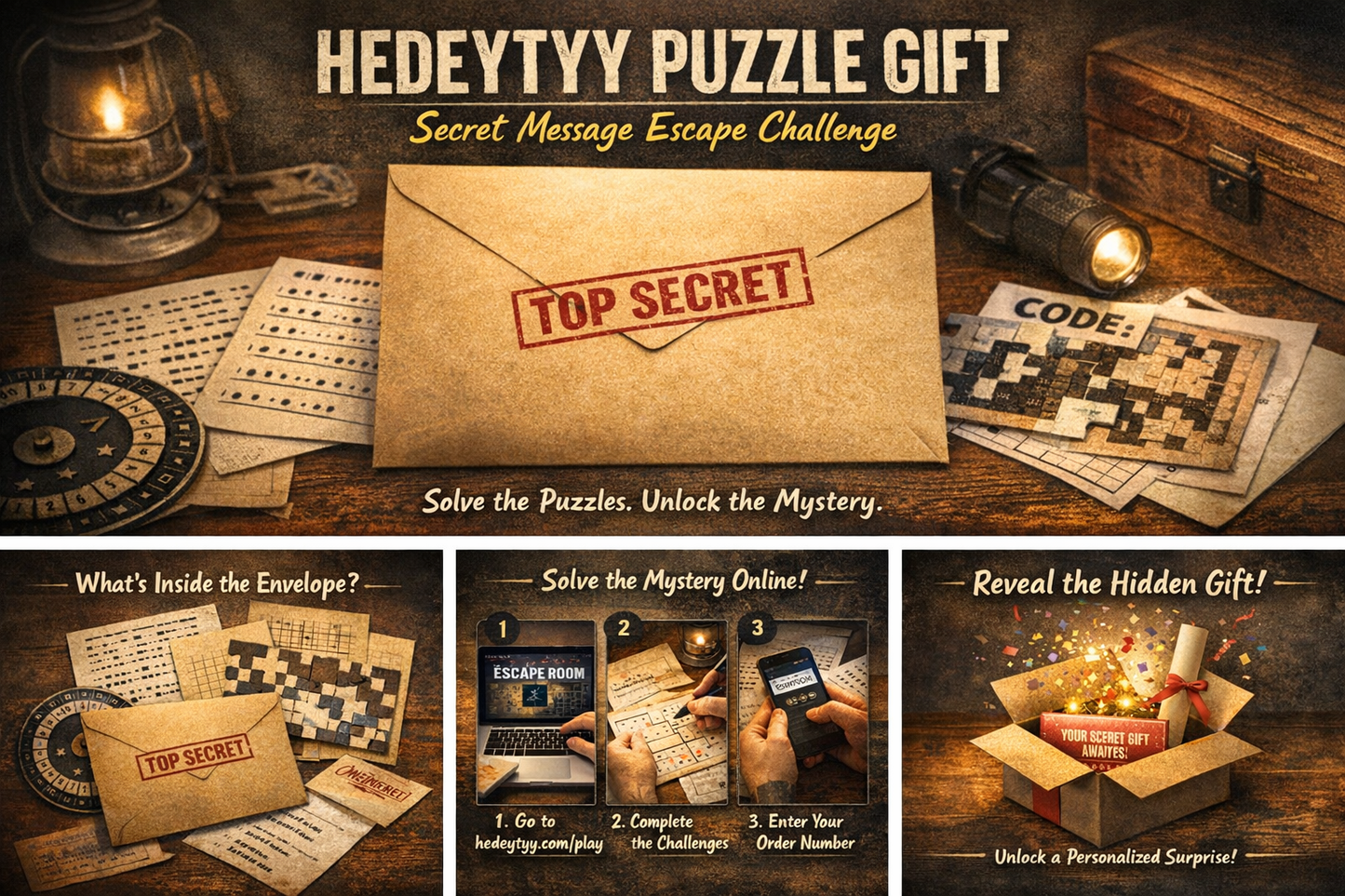 Secret Message Escape Room