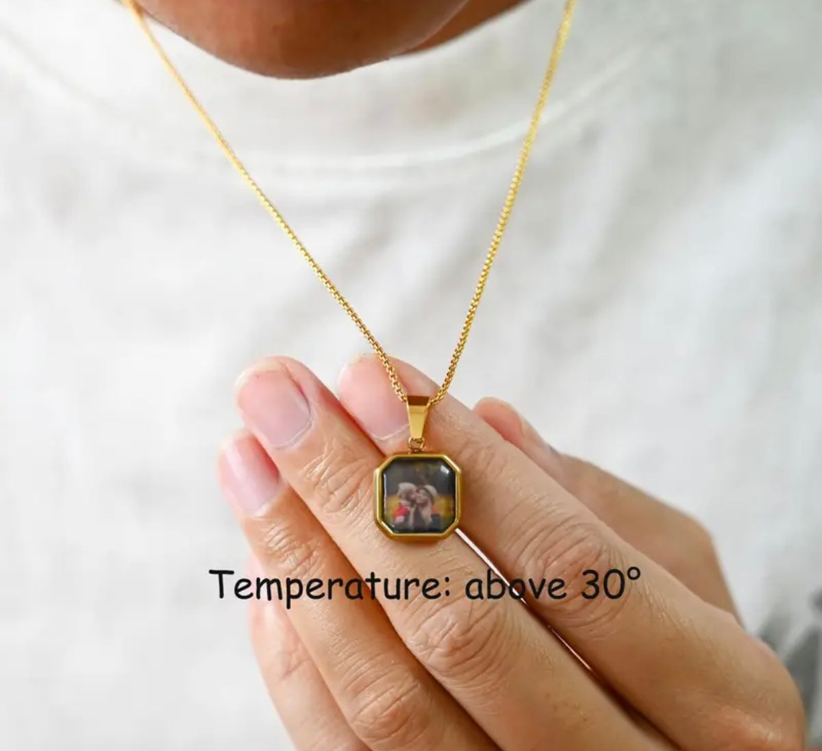 Heat Activated Necklace