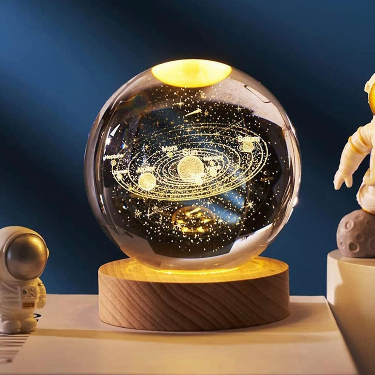 Crystal Ball Lamp