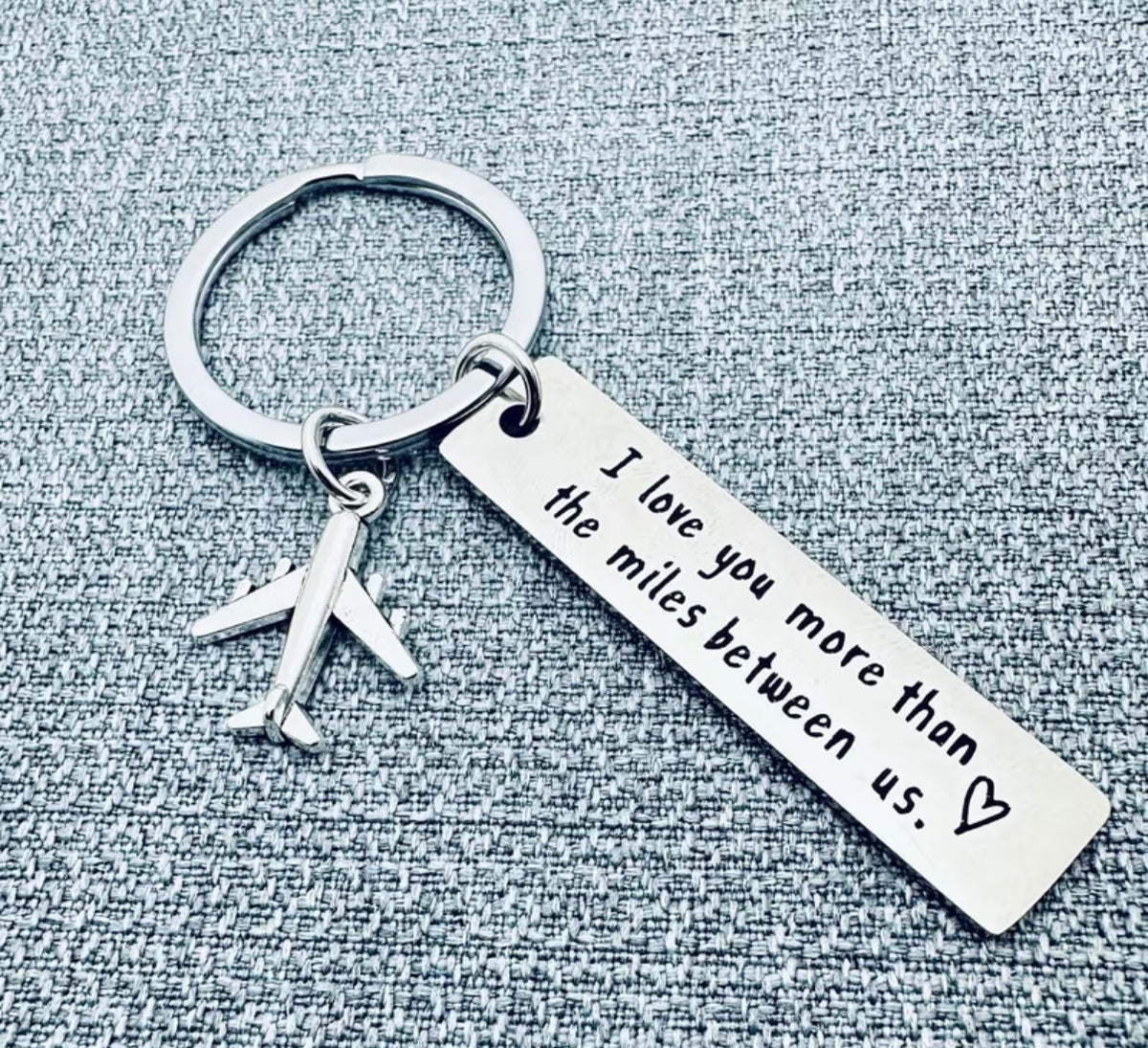 Long Distance keychain