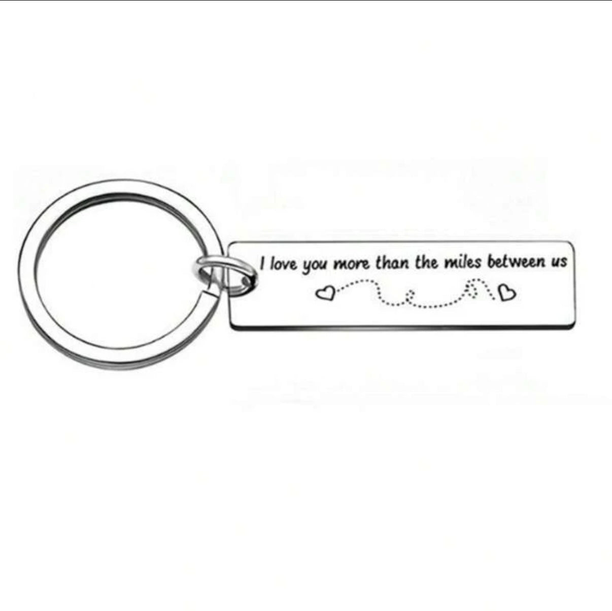 Long Distance keychain
