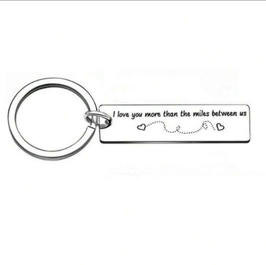 Long Distance keychain