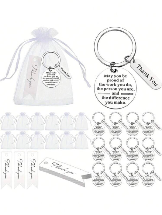 Thank you keychain