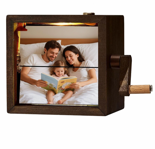 Wooden Flipbook Box